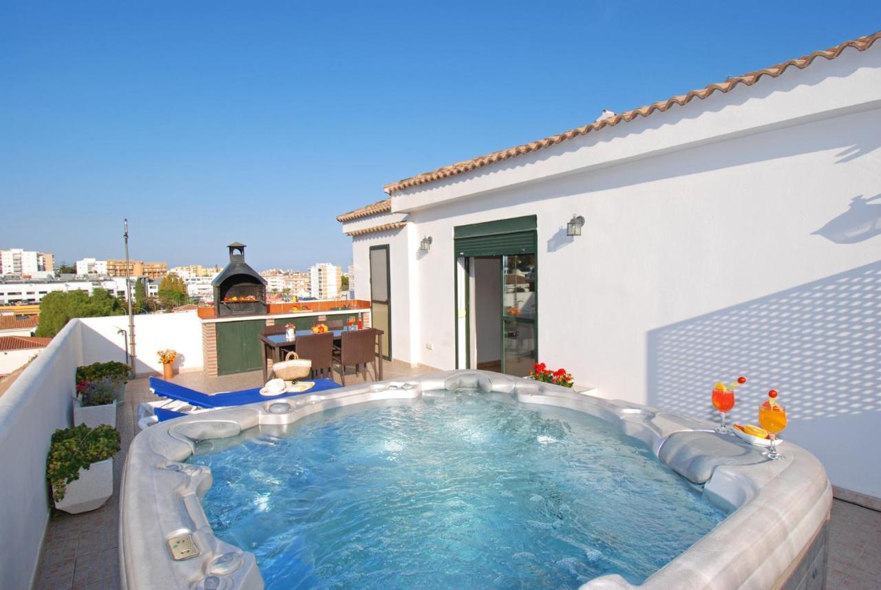 Isla De Benalmadena 1, Jacuzzi, 80M From The Sea, Ac, Bbq, Private Parking, Big Terrace 아파트 외부 사진