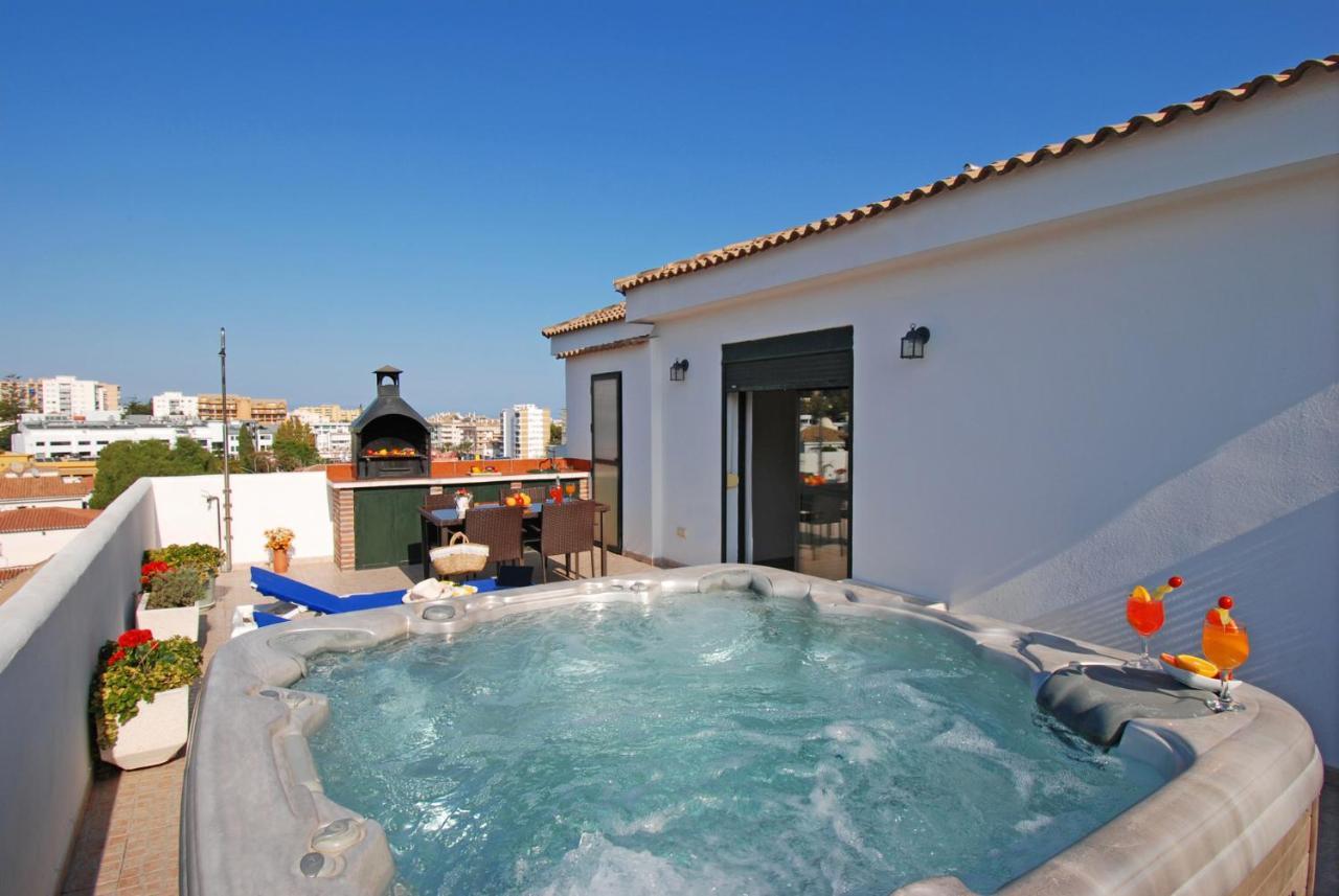 Isla De Benalmadena 1, Jacuzzi, 80M From The Sea, Ac, Bbq, Private Parking, Big Terrace 아파트 외부 사진